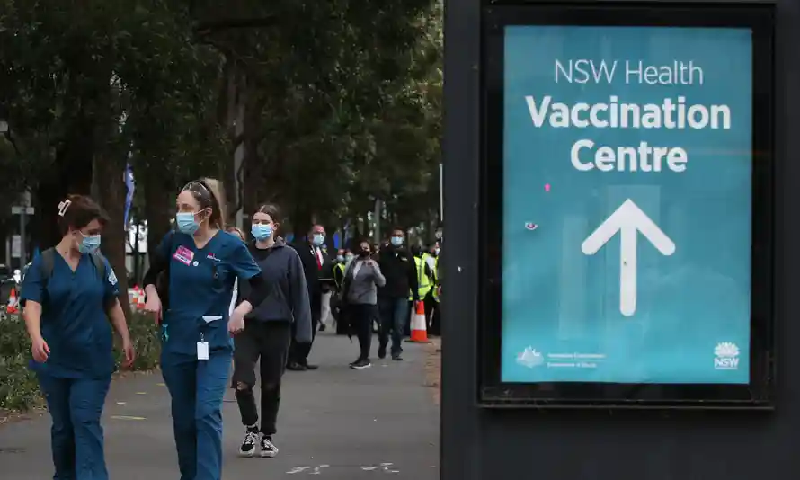 Australian Covid vaccine study shows social restrictions and cash would  slash hesitancy | Australia news | The Guardian