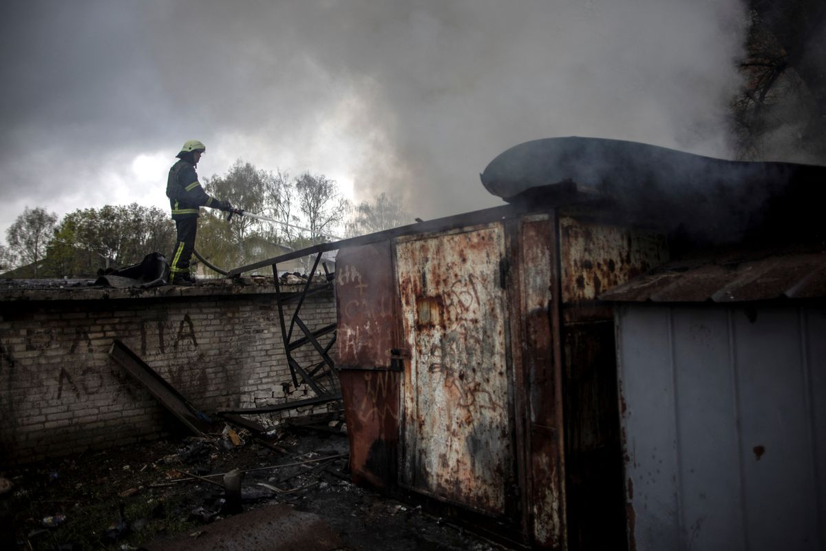 Russia's attack of Ukraine continues in Kharkiv
