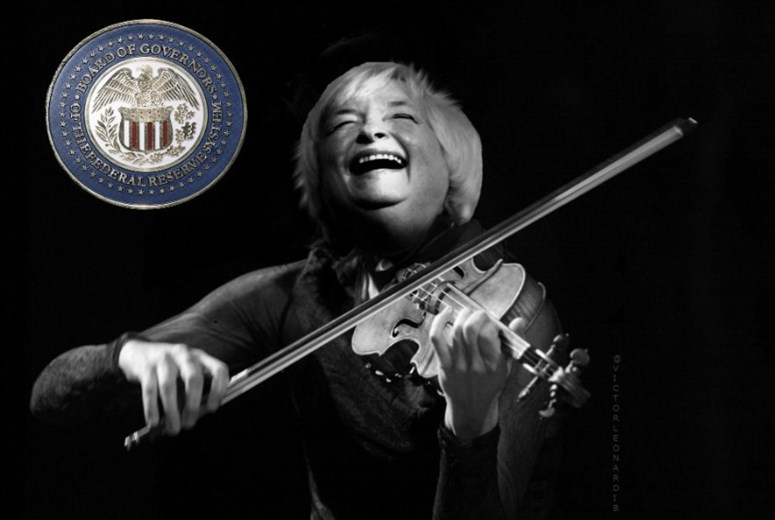 Yellen violin meme