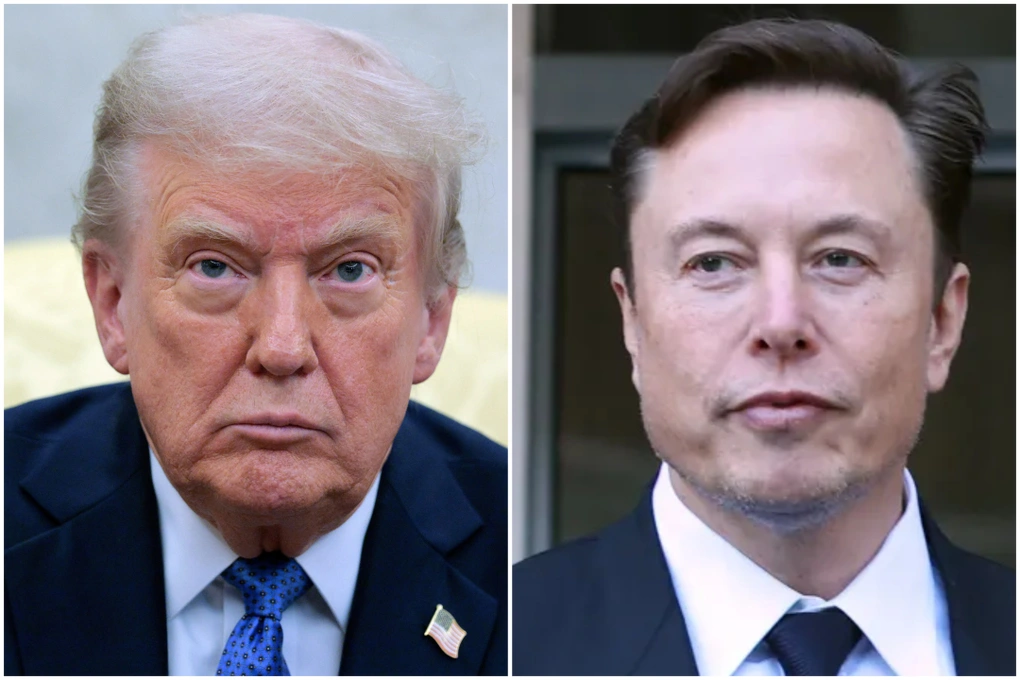 Ông Trump và Musk khẩu chiến: Từ đồng minh thân thiết thành đối đầu nảy lửa  | Báo Dân trí