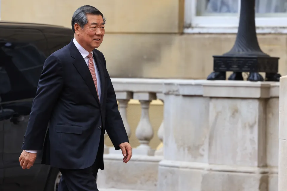 China's Vice Premier He Lifeng in London on June 9.