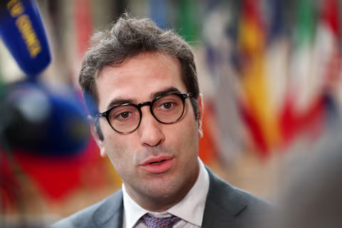 European Union trade ministers discuss EU-U.S. relations and tariffs, in Brussels